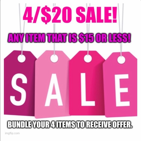 4 for $20. 🛍 SALE 🛍 Bundle 4 items to receive offer. - Picture 2 of 2